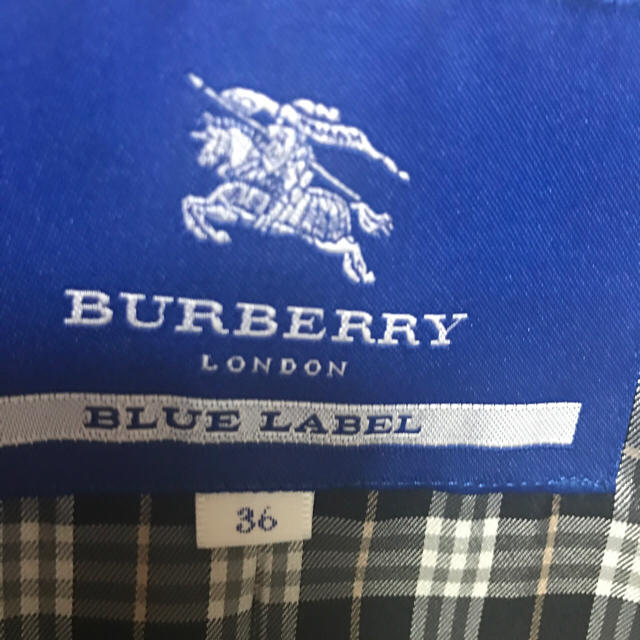 BURBERRY BLUE LABEL(バーバリーブルーレーベル)のバーバリーブルーレーベルコート  美品 レディースのジャケット/アウター(その他)の商品写真