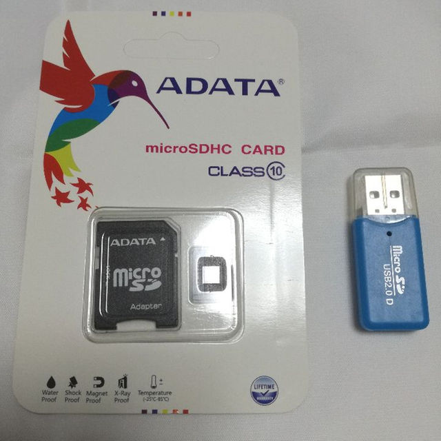 カードです 智子様専用☆ADATA 256GB USBアダプタ付 microSDカード れ