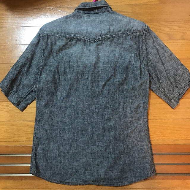 LOUNGE LIZARD(ラウンジリザード)の＊スナフキン様専用＊lounge lizard グレーシャツ メンズのトップス(シャツ)の商品写真