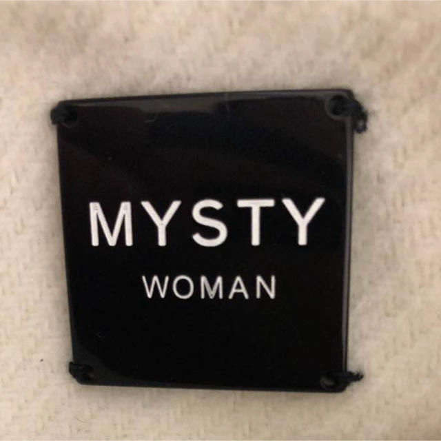mysty woman(ミスティウーマン)のmysty woman  ダッフルコート オフホワイト レディースのジャケット/アウター(ダッフルコート)の商品写真