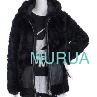 ムルーア(MURUA)のMURUA  フェイクファーパーカー(毛皮/ファーコート)