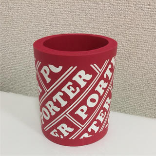 ポーター(PORTER)の送料込☆PORTER ドリンクホルダー 赤 新品(トートバッグ)