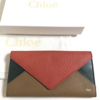 クロエ(Chloe)の値下げ‼︎Chloe クロエ 人気 レア パッチワーク 長財布 美品(財布)