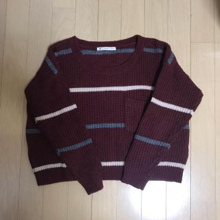 マジェスティックレゴン(MAJESTIC LEGON)のマジェスティックレゴン ボーダーニット(ニット/セーター)