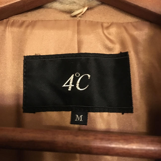 4℃(ヨンドシー)の4℃ キャメルウールコート  レディースのジャケット/アウター(ロングコート)の商品写真
