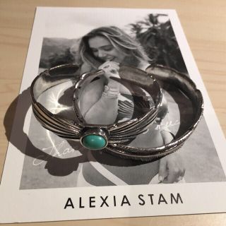 アリシアスタン(ALEXIA STAM)のTIMESALE アリシアスタン バングル セット ポストカード付き(ブレスレット/バングル)