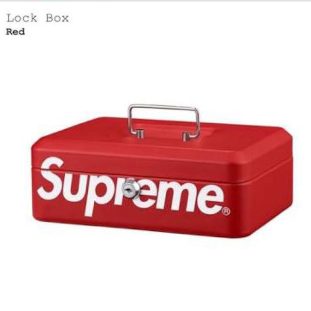 結婚祝い 送料込み ロックボックス レア supreme Lock Supreme Supreme ...