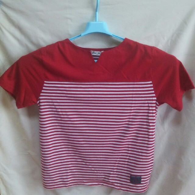 赤 Tシャツ＆ベストセット Lサイズ レディースのトップス(Tシャツ(半袖/袖なし))の商品写真
