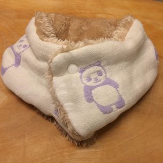 ふわもこネックウォーマー♡パンダ♡ハンドメイド(マフラー/ストール)