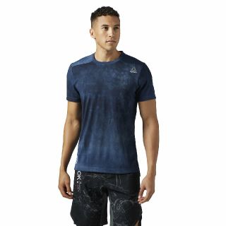 リーボック(Reebok)の【処分,新品】Reebokコンバット スプレーダイ T スモーキーインディゴ(トレーニング用品)