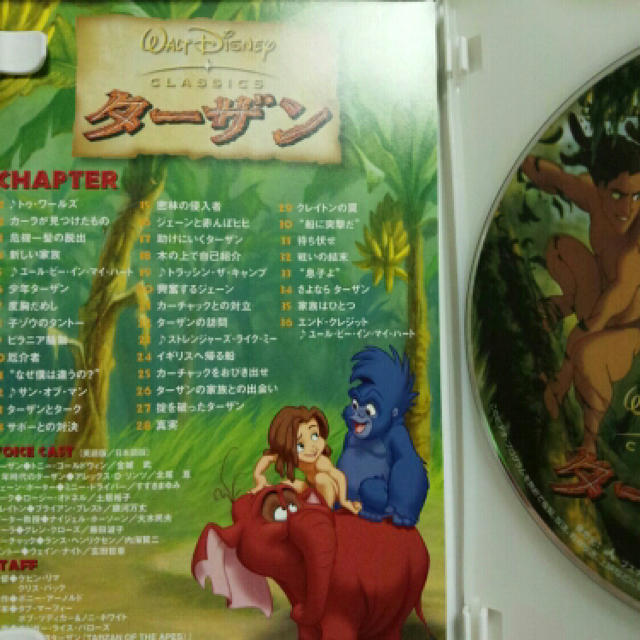 Disney(ディズニー)のターザンdvd2枚組 エンタメ/ホビーのエンタメ その他(その他)の商品写真