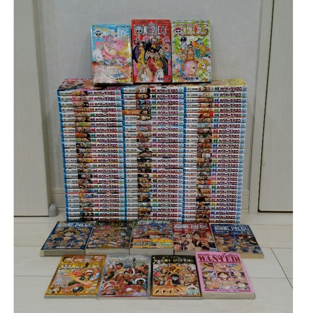 送料無料　超豪華非売品多数ワンピース全巻セットONEPIECEONE PIECE エンタメ/ホビーの漫画(全巻セット)の商品写真