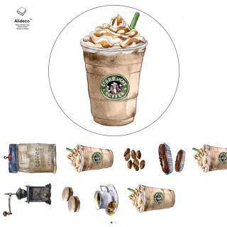 スターバックスコーヒー(Starbucks Coffee)の海外◇マスキングテープ/スタバD(テープ/マスキングテープ)