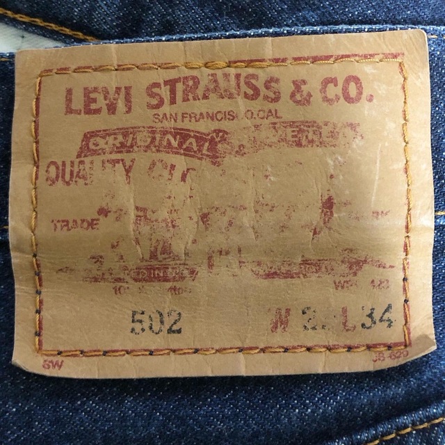 希少❗️日本製 LEVI'S 502XX 復刻 BigE 赤耳 金字塔 W29