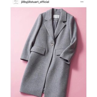 ジルバイジルスチュアート(JILL by JILLSTUART)のお値下げ！今季完売品♡定価以下✳︎新品未使用✳︎ロングチェスターコート(チェスターコート)