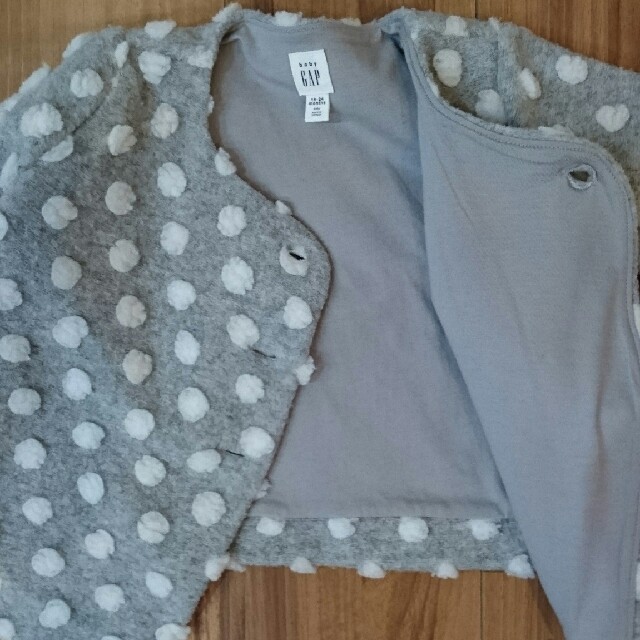 babyGAP(ベビーギャップ)のmre様専用。GAPbabyカーディガン キッズ/ベビー/マタニティのキッズ服女の子用(90cm~)(カーディガン)の商品写真