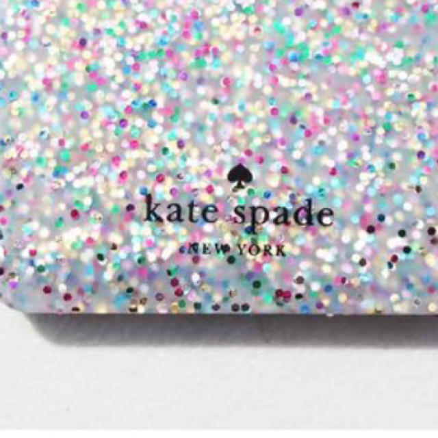 kate spade new york(ケイトスペードニューヨーク)のKatespade ケイトスペード シリコンIDケース マルチグリッター レディースのファッション小物(名刺入れ/定期入れ)の商品写真