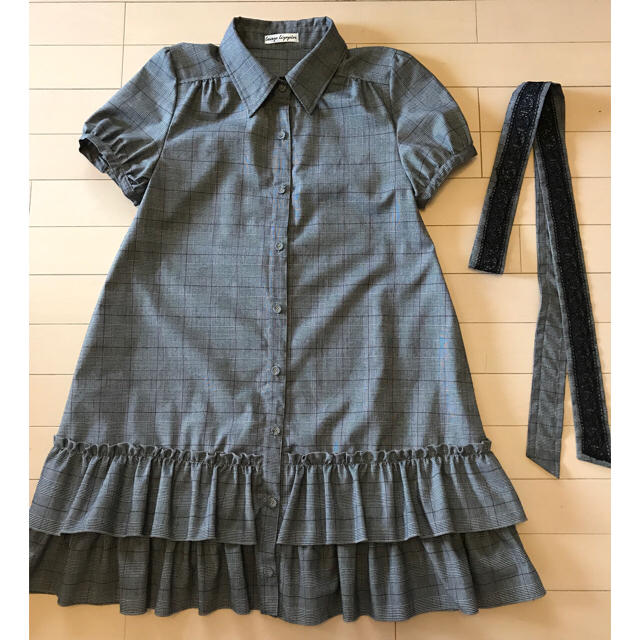 Leap Lippin(リープリッピン)のArisa様専用♡グレンチェック 、フォーマルワンピース2枚セット レディースのワンピース(ひざ丈ワンピース)の商品写真