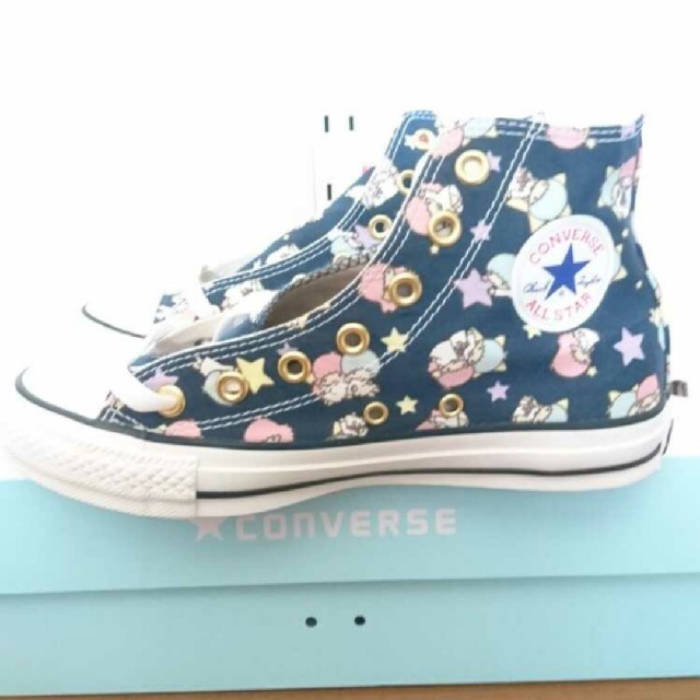 CONVERSE(コンバース)の新品 リトルツインスターズ キキララ コンバース スニーカー レディースの靴/シューズ(スニーカー)の商品写真