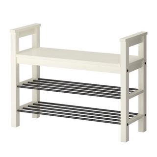 イケア(IKEA)のHEMNES ベンチ 靴収納付き(棚/ラック/タンス)