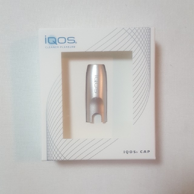 IQOS(アイコス)の【sa様同梱】アイコスキャップ メタルグレー 新品未開封 純正 正規品 送料無料 メンズのファッション小物(タバコグッズ)の商品写真