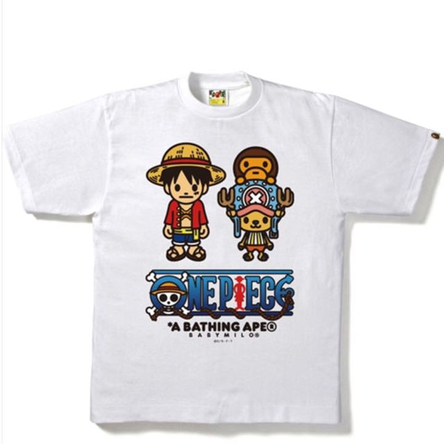 APE×ONE PIECE コラボＴ 白Ｌ