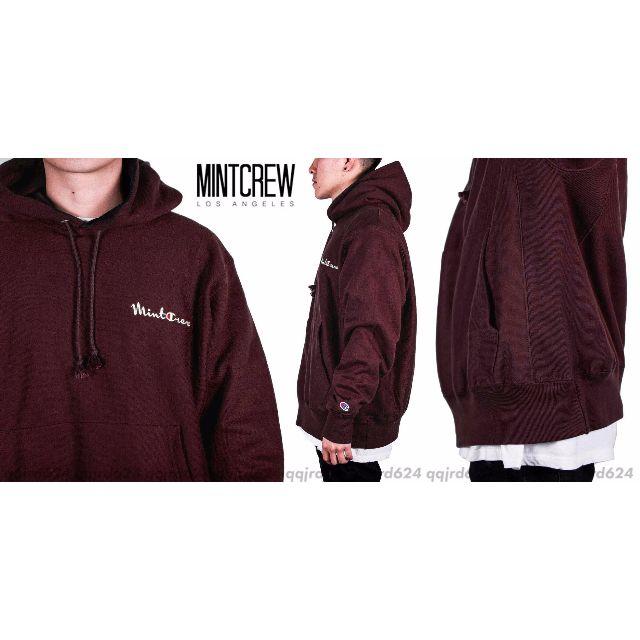 Champion(チャンピオン)のMサイズ★MintCrew★Champion Hoodie Cardinal メンズのトップス(パーカー)の商品写真