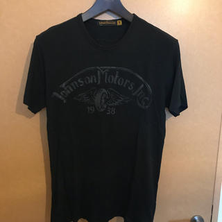 Johnson Motors ジョンソンモーターズ Tシャツ 黒 S(Tシャツ/カットソー(半袖/袖なし))