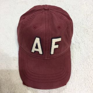 アバクロンビーアンドフィッチ(Abercrombie&Fitch)の★正規品★アバクロンビー  キャップ バーガンディ  ホリスター(その他)