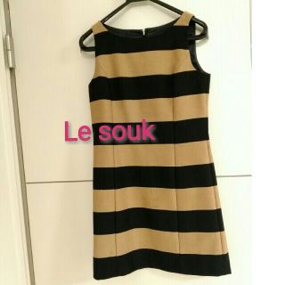 ルスーク(Le souk)のLesouk ルスークのワンピース(ミニワンピース)