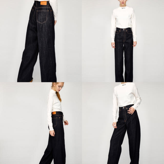新品未使用 moussy ハイウエスト デニム - デニム/ジーンズ