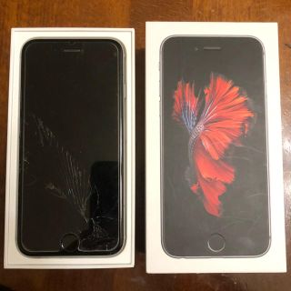 アップル(Apple)の早い者勝ち！送料込み！iPhone6s 64GB スペースグレー(スマートフォン本体)