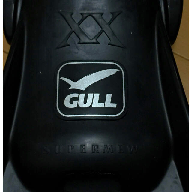 GULL(ガル)の※片方のみ※GULL フィン スーパーミュー ダブルエックス   スポーツ/アウトドアのスポーツ/アウトドア その他(マリン/スイミング)の商品写真