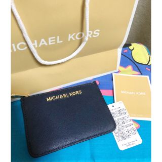 マイケルコース(Michael Kors)のm様用  未使用☆マイケルコース パスケース(名刺入れ/定期入れ)