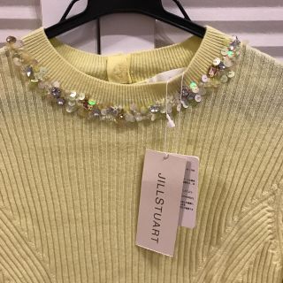 ジルスチュアート(JILLSTUART)のジルスチュアート ビジューニット(ニット/セーター)