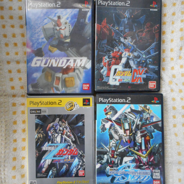 Playstation2 Ps2 ガンダムゲーム セットの通販 By フォウちゃん S Shop プレイステーション2ならラクマ