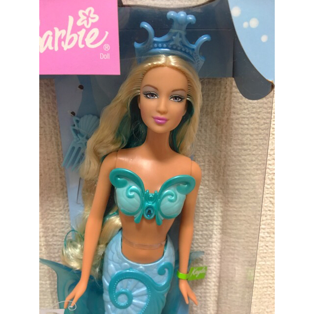 Barbie(バービー)のSëri様ようバービー 人魚 ピンクとブルー🧜‍♀️ キッズ/ベビー/マタニティのおもちゃ(ぬいぐるみ/人形)の商品写真