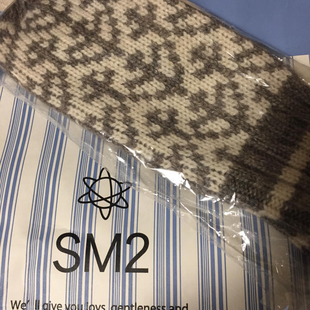 SM2(サマンサモスモス)のアメリ様専用  SM2 ノベルティミトン グレー未使用 レディースのファッション小物(手袋)の商品写真