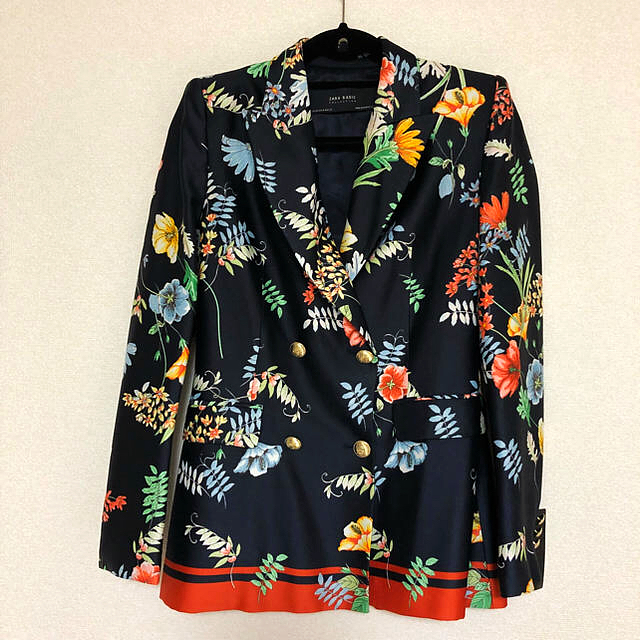 新品 ZARA ジャケット 花柄