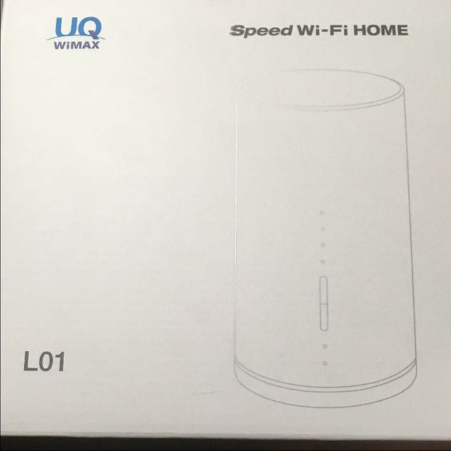 WiMAXルーター 新品 speed wi-fi home L01 スマホ/家電/カメラのPC/タブレット(PC周辺機器)の商品写真