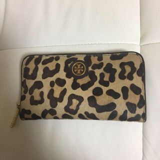 トリーバーチ(Tory Burch)の最終お値下げ♪トリーバーチ レオパード ハラコ 長財布(財布)