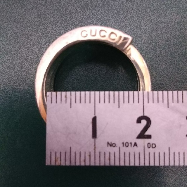 Gucci(グッチ)のGUCCI スパイラルリング 22号 メンズのアクセサリー(リング(指輪))の商品写真