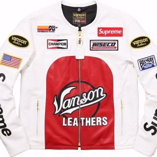 supreme vanson(ライダースジャケット)