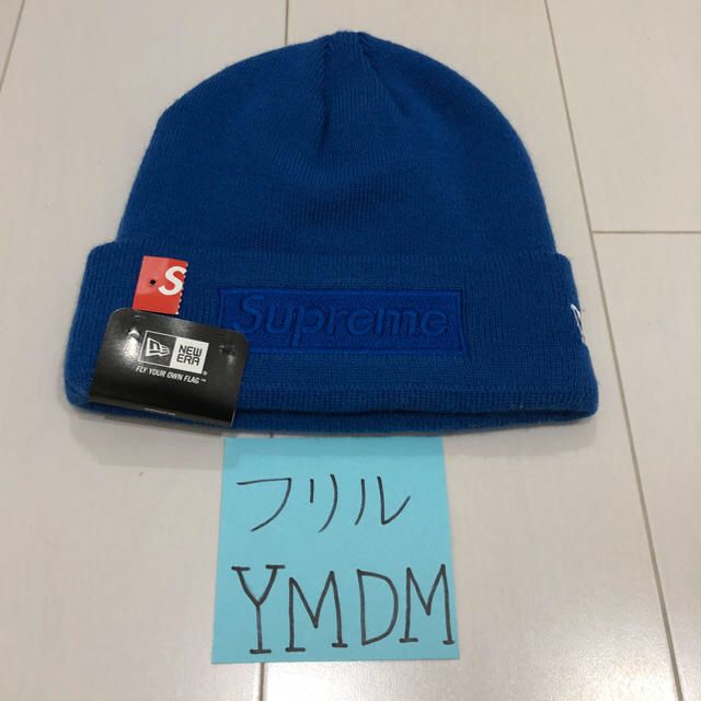 Supreme(シュプリーム)のsupreme ビーニ キャップ NEW ERA BOX LOGO メンズの帽子(ニット帽/ビーニー)の商品写真