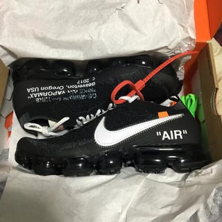 【値下】【美品】THE10 OFF-WHITE NIKE AIRVAPORMAX