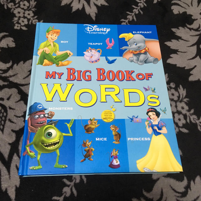 非売品❗️ディズニーワールドファミリー MY BIG BOOK OF WORDS を安く買う 2021年購入!My Words 最新版 062881 of Book Big 知育玩具