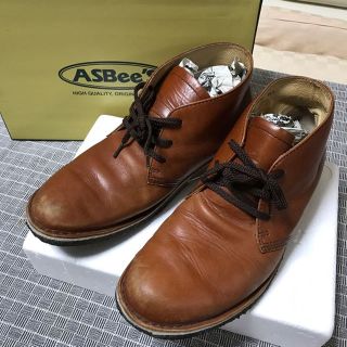 中古 ASBee's ショートブーツ 26.5cm(ドレス/ビジネス)