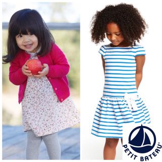 プチバトー(PETIT BATEAU)のpastelbluebearK様専用☆36m3ans(ワンピース)