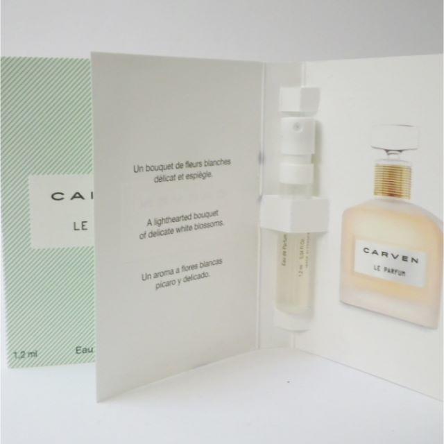 CARVEN(カルヴェン)の送料込カルヴェン新品ル・パルファム Le Parfum入手困難レアEDPサンプル コスメ/美容の香水(香水(女性用))の商品写真