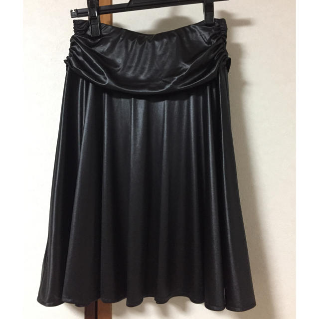 MARY QUANT(マリークワント)の【未使用】マリークワント 黒スカート レディースのスカート(ひざ丈スカート)の商品写真